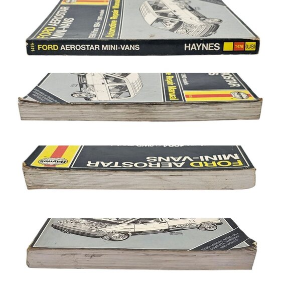 Haynes Ford Aerostar Mini-Van 1986 Thru 1994 2WD Models Automotive Repair Manual - Picture 3 of 11